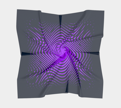 Abstract forms. Violet Scarf