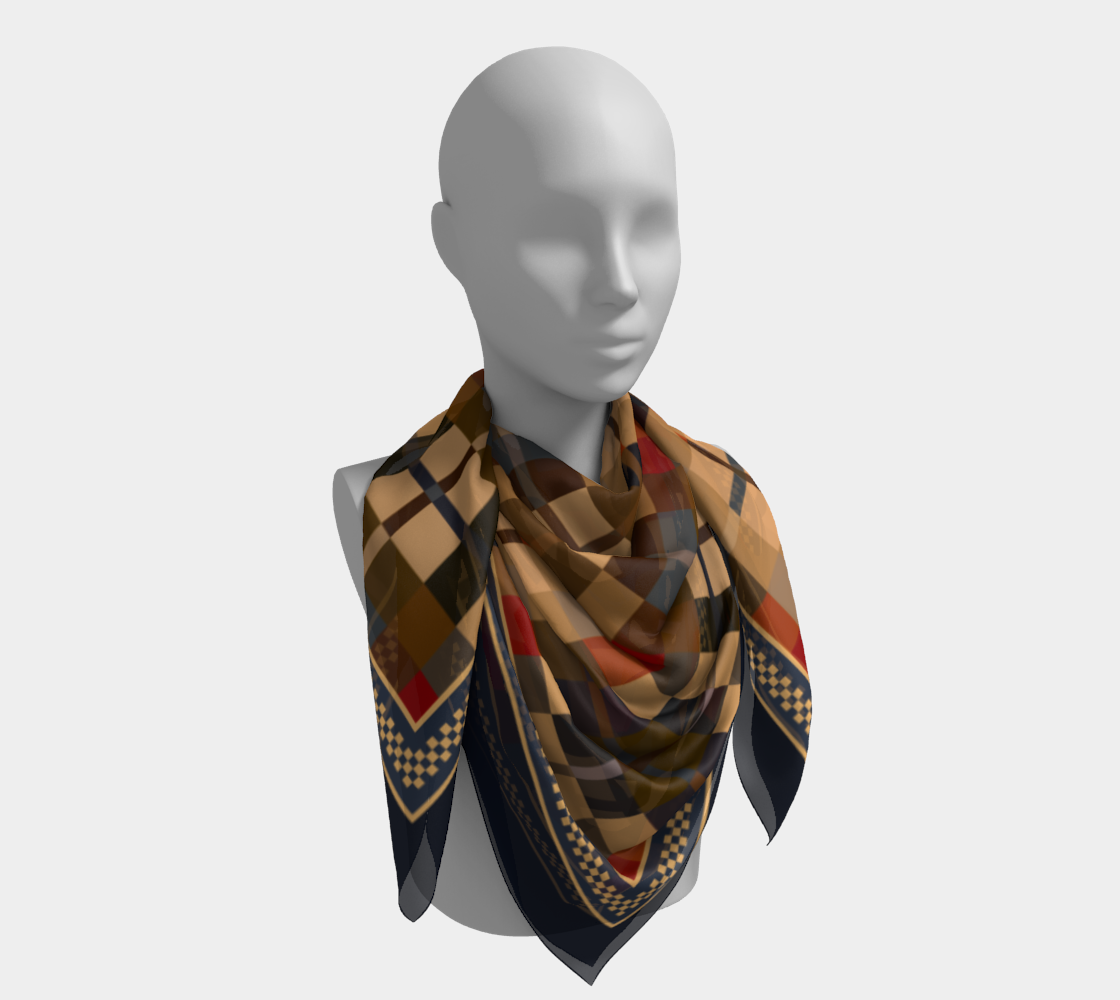 Cells. Brown Scarf