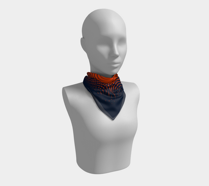 Abstract forms. Orange Scarf