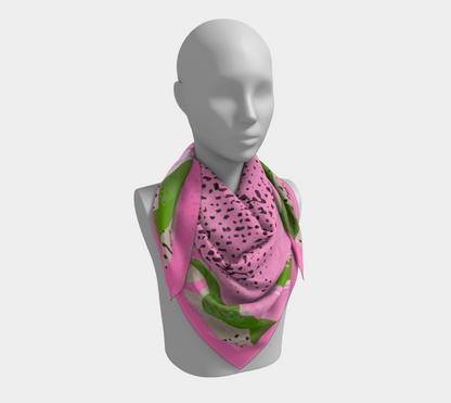 Pink summer. Square Scarf